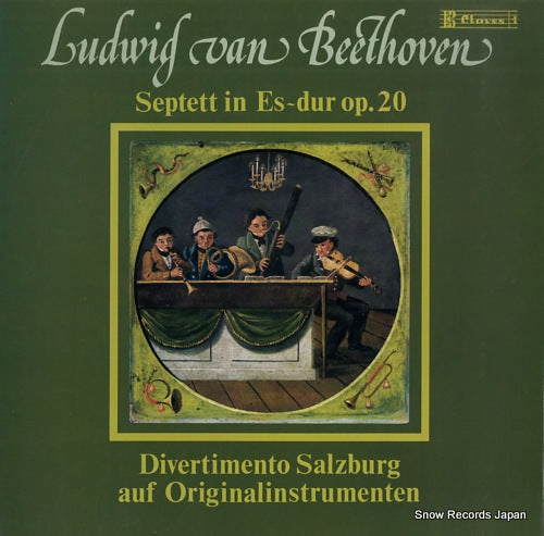 DIVERTIMENTO SALZBURG beethoven; septett es-dur, op.20 CLAVESD809