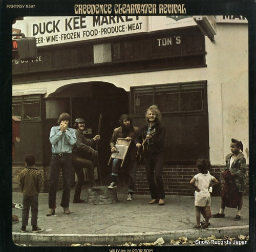 CREEDENCE CLEARWATER REVIVAL willy and the poor boys F-8397