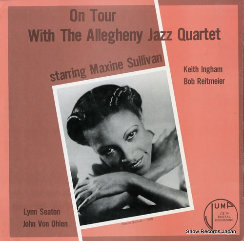 SULLIVAN, MAXINE on tour with the allegheny jazz quartet J-12-14