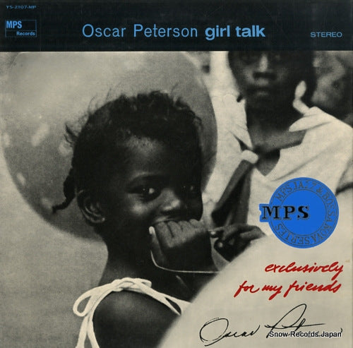 PETERSON, OSCAR girl talk YS-2107-MP