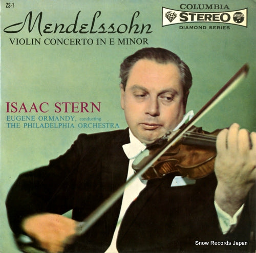 STERN, ISAAC mendelssohn; violin concerto in e minor ZS-1