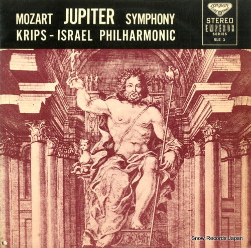 KRIPS, JOSEF mozart; symphonien no.41 "jupiter" SLE3