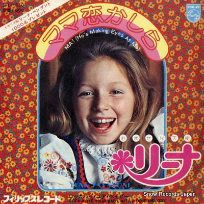 ZAVARONI, LENA ma (he's making my eyes at me) SFL-1850