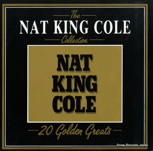 COLE, NAT KING the nat king cole collection - 20 golden greats DVLP2012