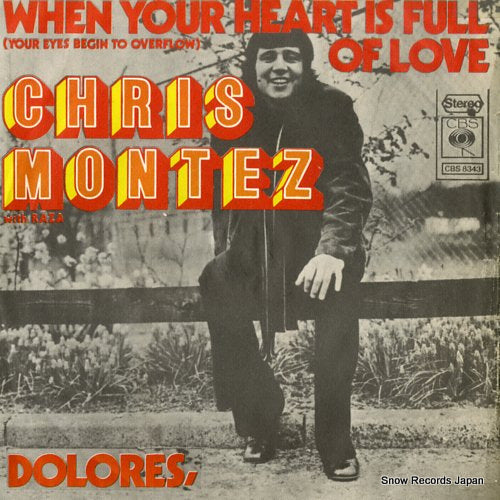 MONTEZ, CHRIS when your heart is full of love CBS8343