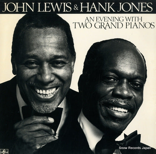 LEWIS, JOHN, AND HANK JONES an evening with two grand pianos LD1079
