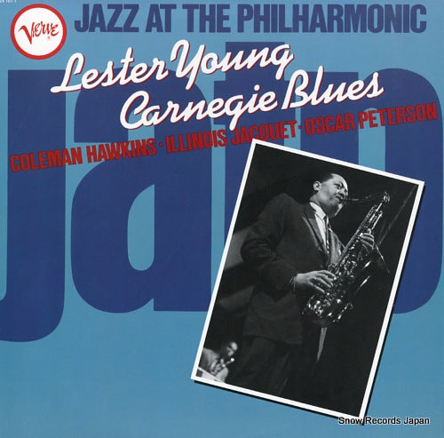 YOUNG, LESTER jazz at the philharmonic lester young carnegie blues 825101-1