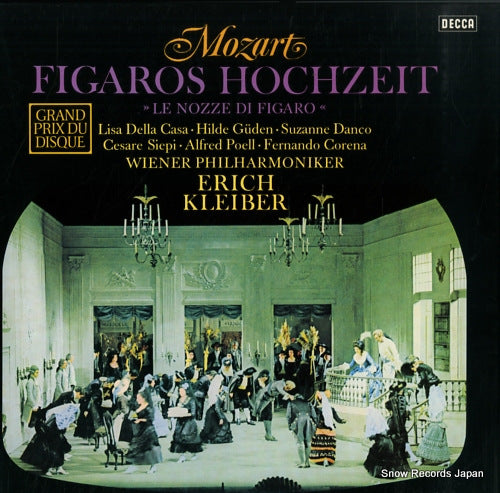 KLEIBER, ERICH mozart; figaros hochzeit 6.35113