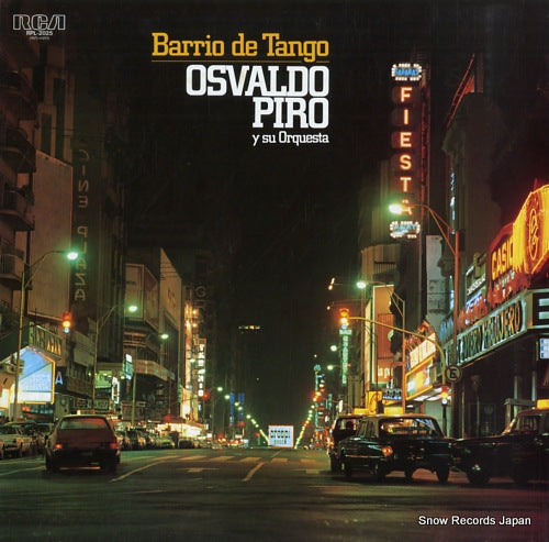 PIRO, OSVALDO barrio de tango RPL-2025