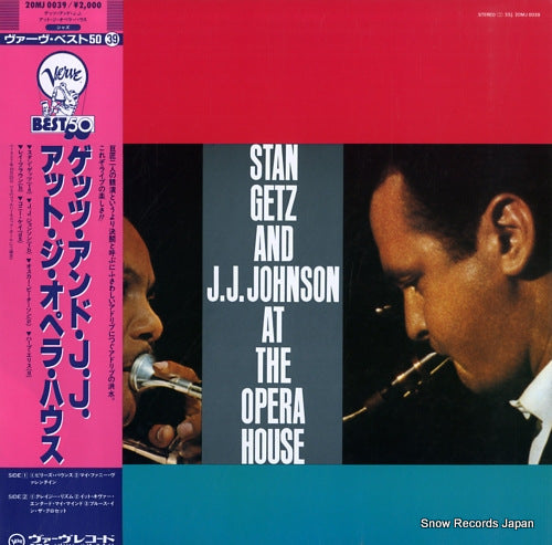 GETZ, STAN, AND J.J. JOHNSON at the opera house 20MJ0039