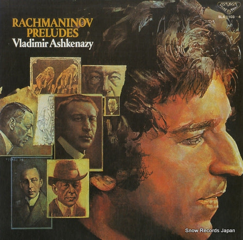 ASHKENAZY, VLADIMIR rachmaninov; 24 preludes SLA1103-4
