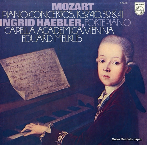 HAEBLER, INGRID mozart; piano cocnertos k.37, 40, 39 & 41 X-7619