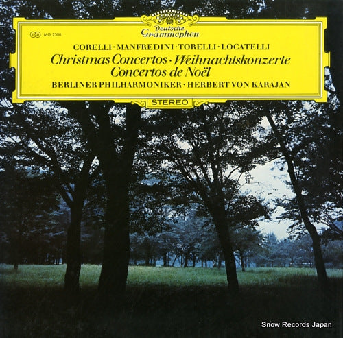 KARAJAN, HERBERT VON christmas concertos MG2300