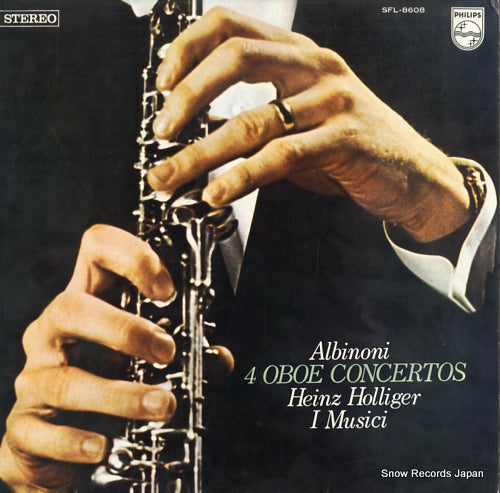 HOLLIGER, HEINZ albinoni; 4 oboe concertos SFL-8608