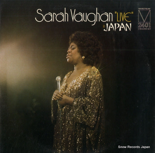 VAUGHAN, SARAH sarah vaughan "live" in japan MRL2401