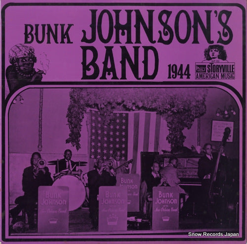 JOHNSON, BUNK bunk johnson's band 1944 SLP152