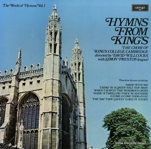 WILLCOCKS, DAVID hymns from king's SPA553