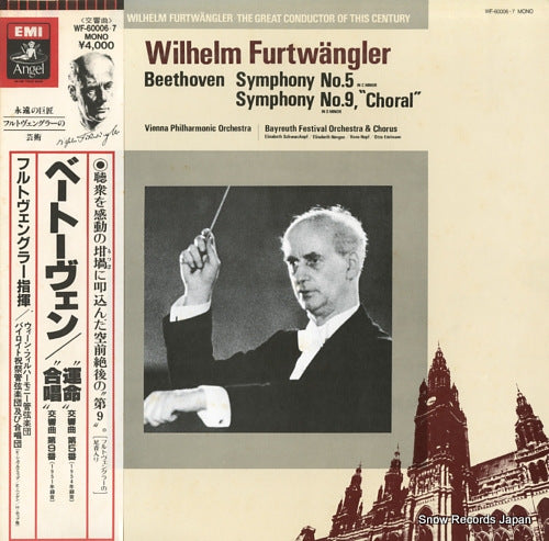 FURTWANGLER, WILHELM beethoven; symphony no.5 & no.9 "choral" WF-60006.7
