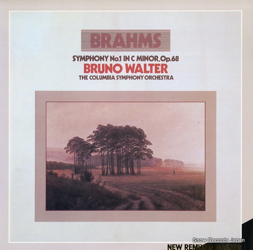 WALTER, BRUNO brahms; symphony no.1 in c minor, op.68 20AC1816