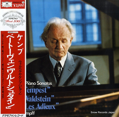 KEMPFF, WILHELM beethoven; piano sonatas no.17 "tempest" 20MG0376