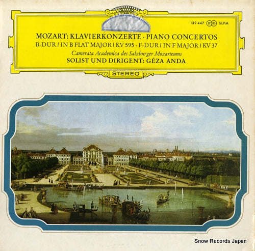 ANDA, GEZA mozart; klavierkonzertepiano concertos b-dur 139447