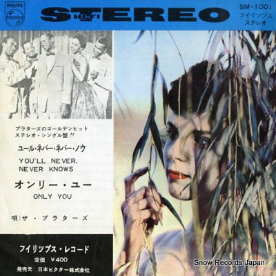 PLATTERS, THE you'll never never know SM-1001