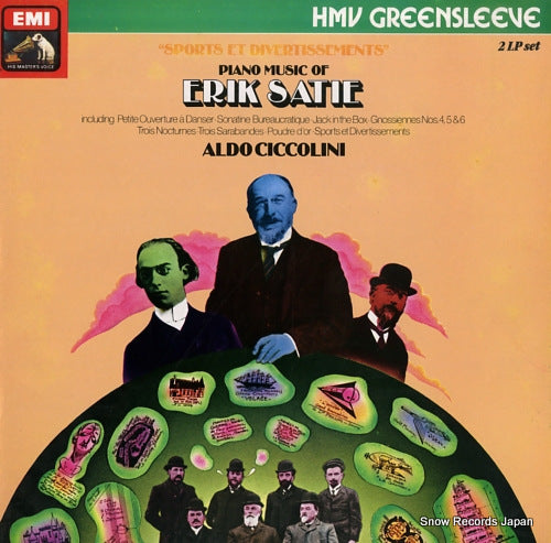 CICCOLINI, ALDO piano music of erik satie ESDW716