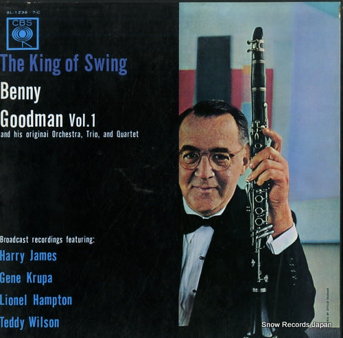 GOODMAN, BENNY the king of swing / benny goodman vol.1 SL-1236-7-C