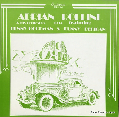 ROLLINI, ADRIAN adrian rollini & his orchestra 1933-1934 SB-134
