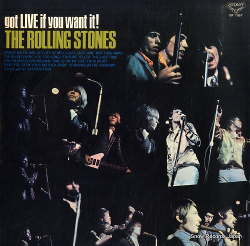 ROLLING STONES, THE got live if you want it! GP1057
