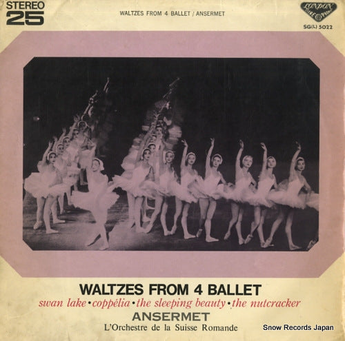 ANSERMET, ERNEST waltzes from 4 ballet SG(L)5022