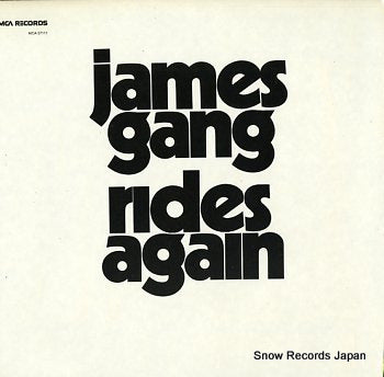 GANG, JAMES rides again MCA-37111