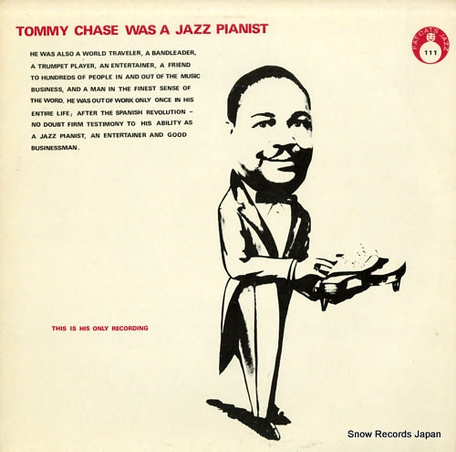 CHASE, TOMMY tommy chase was a jazz pianist FCJ111