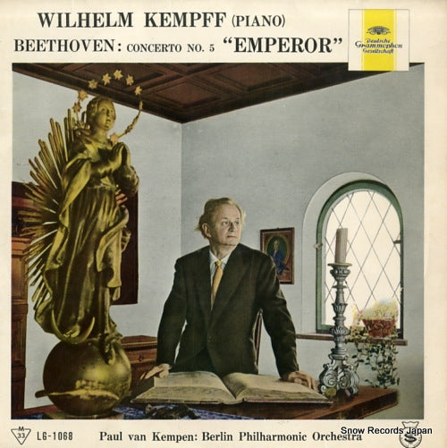 KEMPFF, WILHELM beethoven; concerto for piano and orchestra no.5 in e-flat major,op.73 "emperor" LG-1068