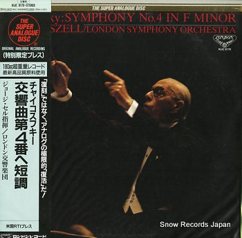 SZELL, GEORGE tchaikovsky; symphony no.4 in f minor op.36 KIJC9170