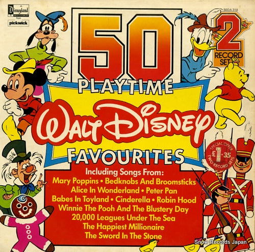 V/A 50 playtime walt disney favorites 50DA318