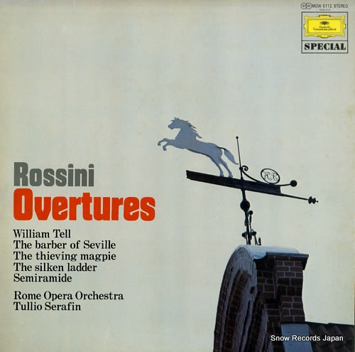 SERAFIN, TULLIO rossini overtures MGW5112