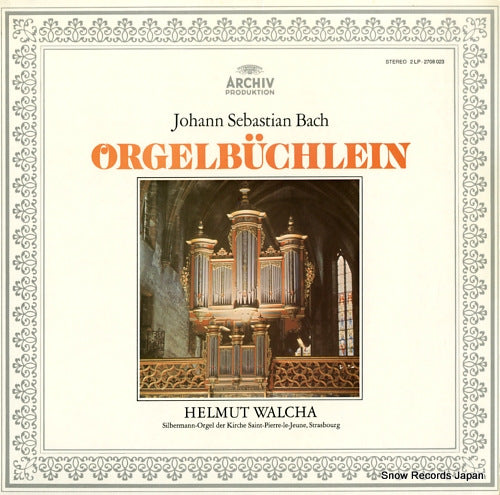 WALCHA, HELMUT bach; orgelbuchlein 2708023