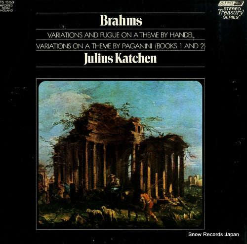 KATCHEN, JULIUS brahms; variations and fugue on a theme by handel STS15150
