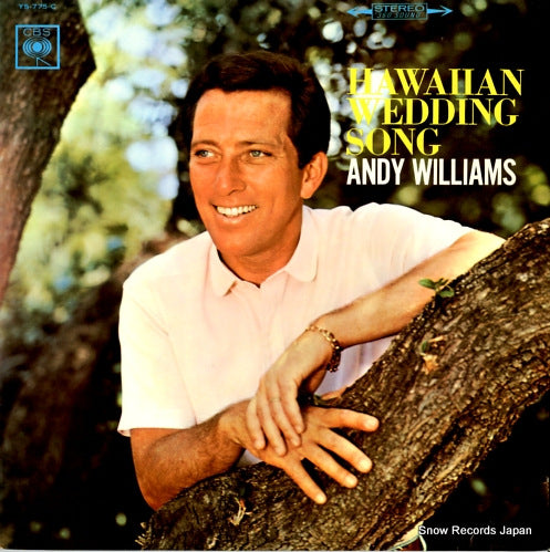 WILLIAMS, ANDY hawaiian wedding song YS-775-C