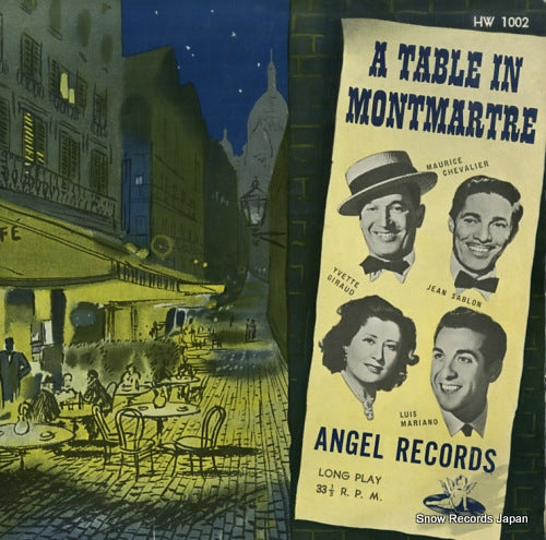 V/A a table in montmartre HW1002