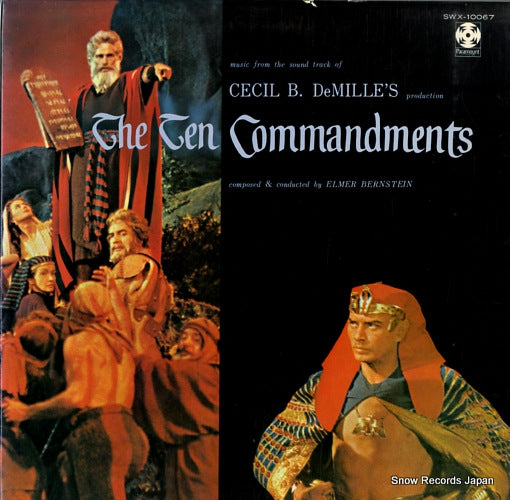 BERNSTEIN, ELMER the ten commandments SWX-10067