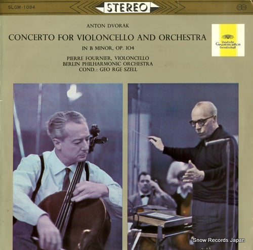 FOURNIER, PIERRE dvorak; cello concerto in b minor SLGM-1084