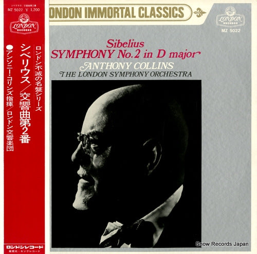 COLLINS, ANTHONY sibelius; symphony no.2 in d major MZ5022