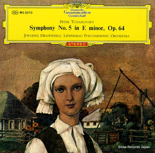 MRAWINSKIJ, JEWGENJI tchaikovsky; symphony no.5 in e minor, op.64 MG-2070