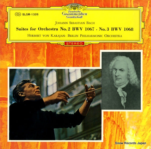 KARAJAN, HERBERT VON bach; suites for orchestra no.2 bwv 1067 SLGM-1326