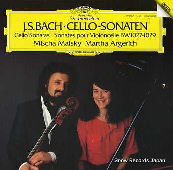 MAISKY, MISCHA bach; cello-sonaten 28MG0882