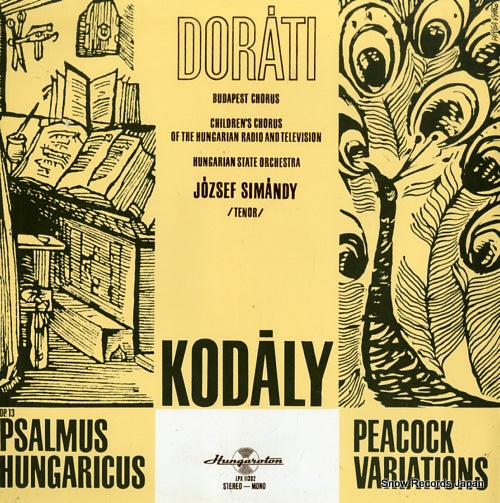 DORATI, ANTAL kodaly; psalmus hungaricus LPX-11392