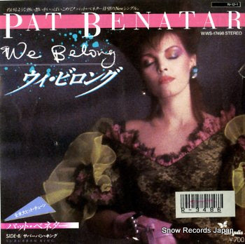 BENATAR, PAT we belong WWS-17498