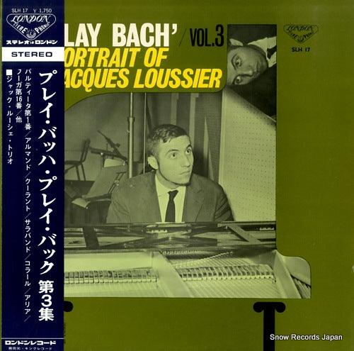LOUSSIER, JACQUES play bach vol.3 SLH17